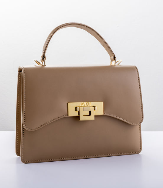 Beige Full-Grain