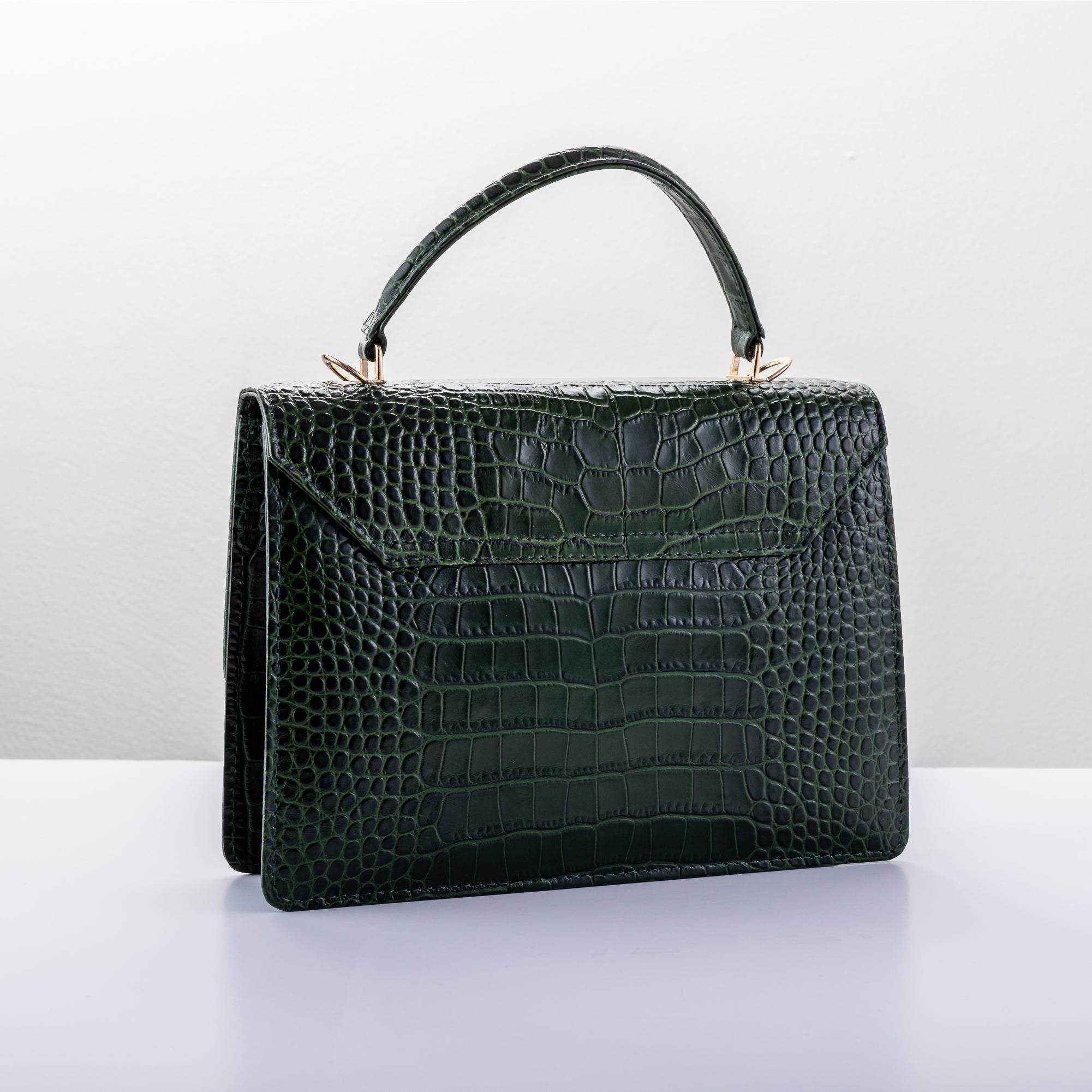 Dark Green Croco