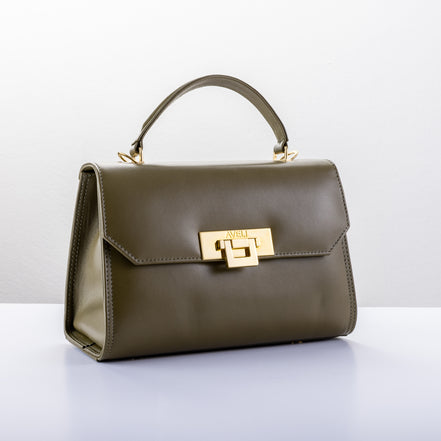 Dark Green Full-Grain