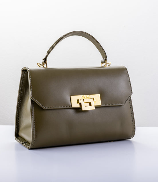 Dark Green Full-Grain