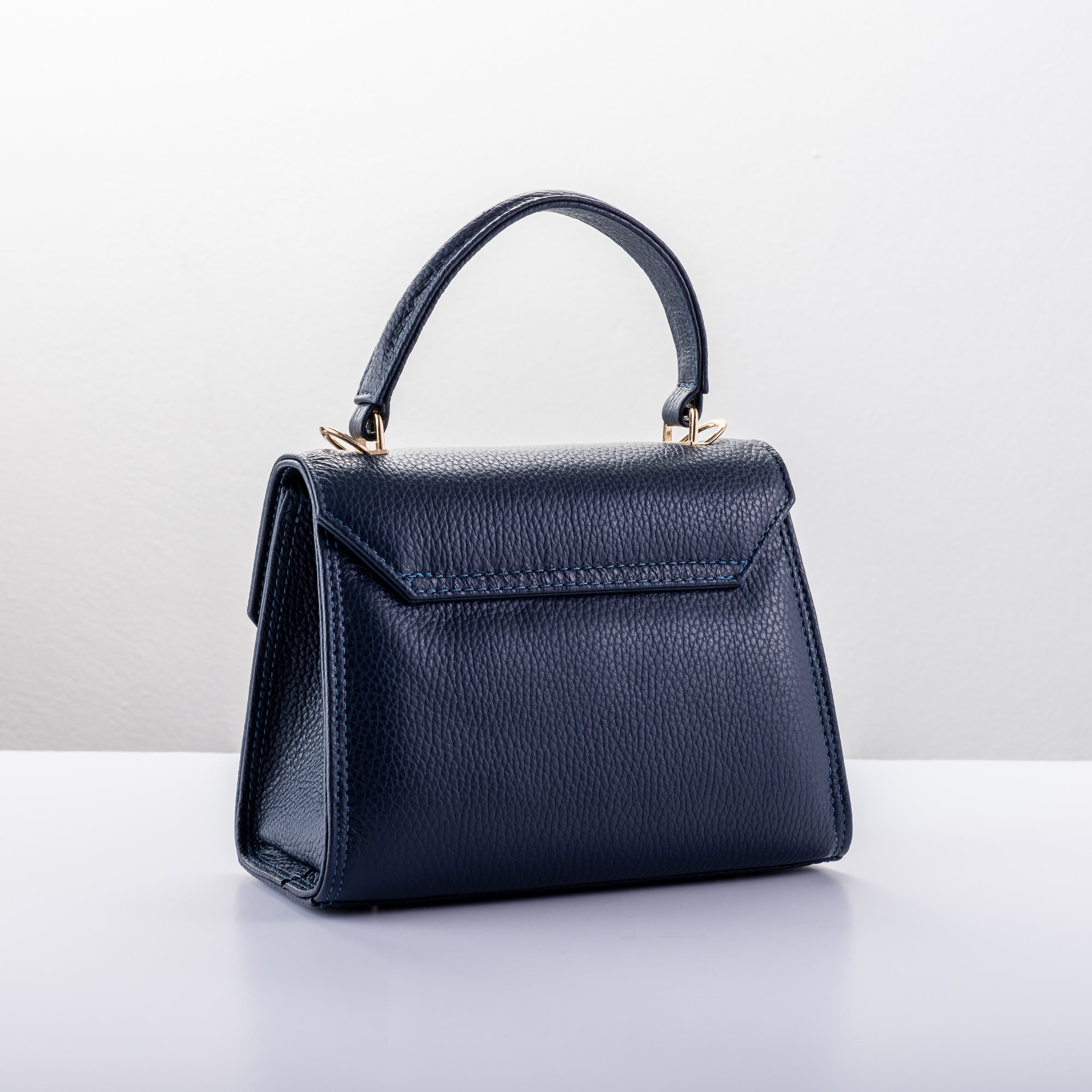 Navy Blue Full-Grain