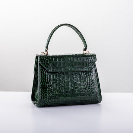 Dark Green-Croco