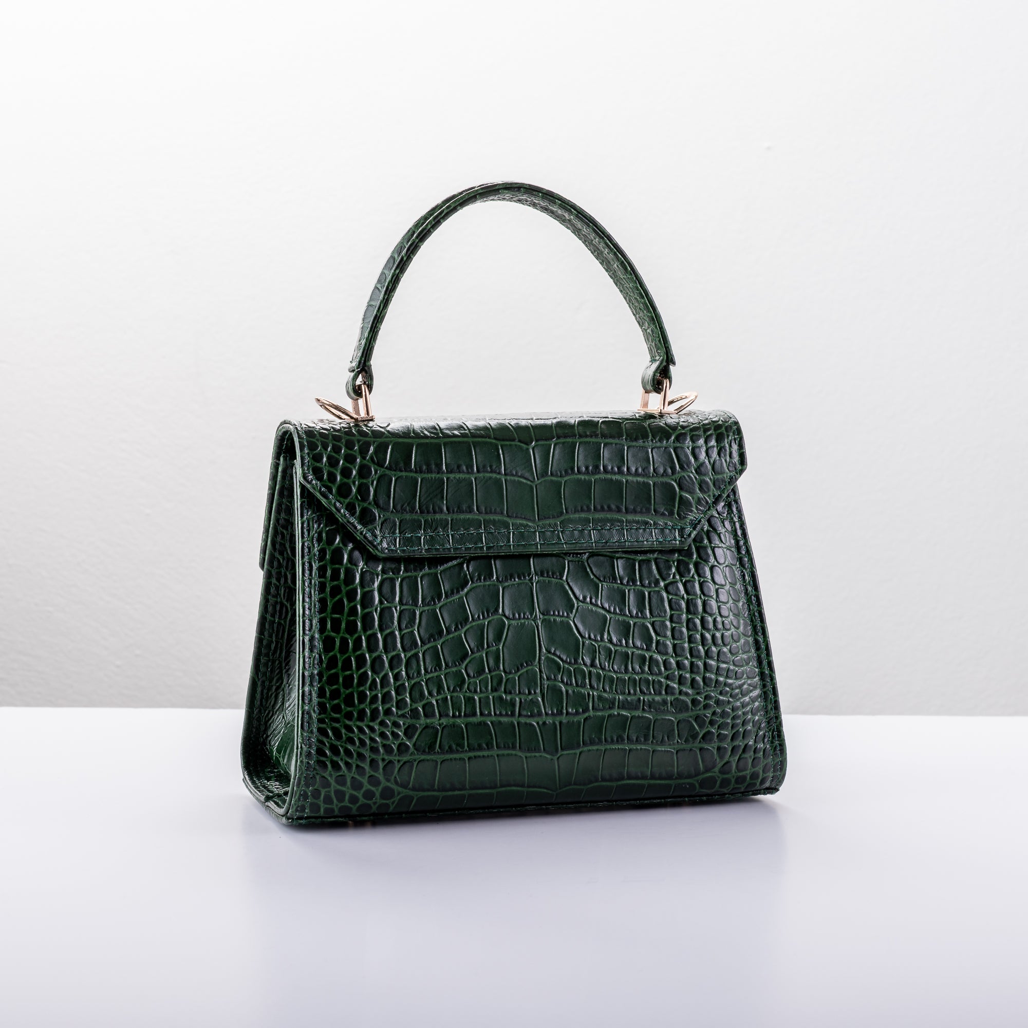 Dark Green-Croco