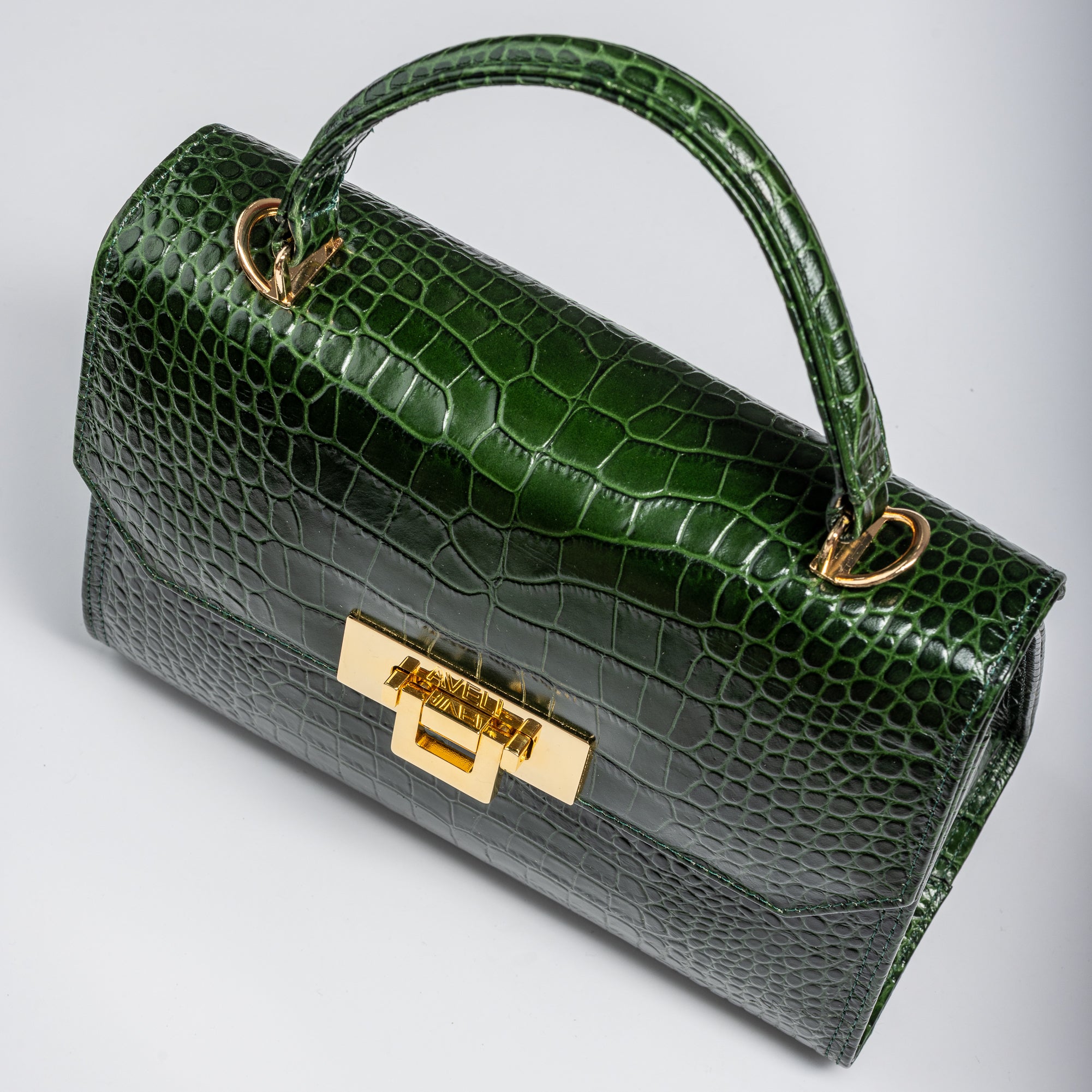 Dark Green-Croco