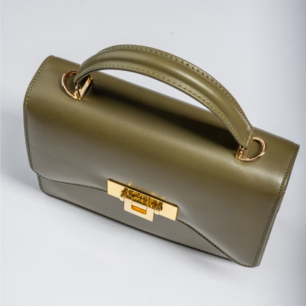 Dark Green Full-Grain