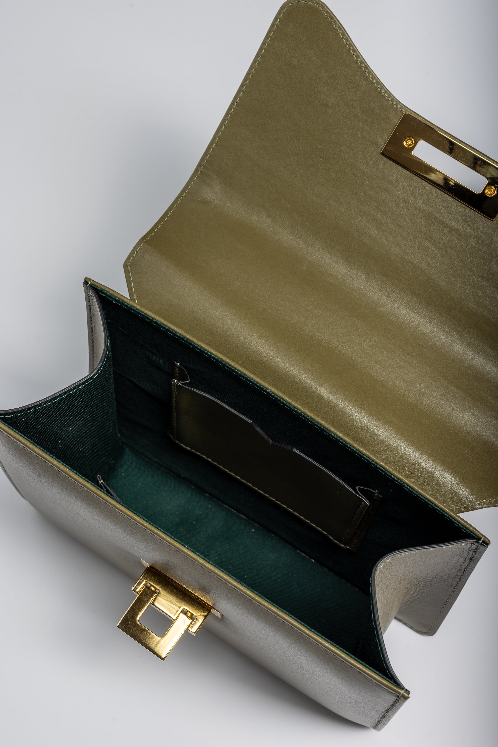 Dark Green Full-Grain