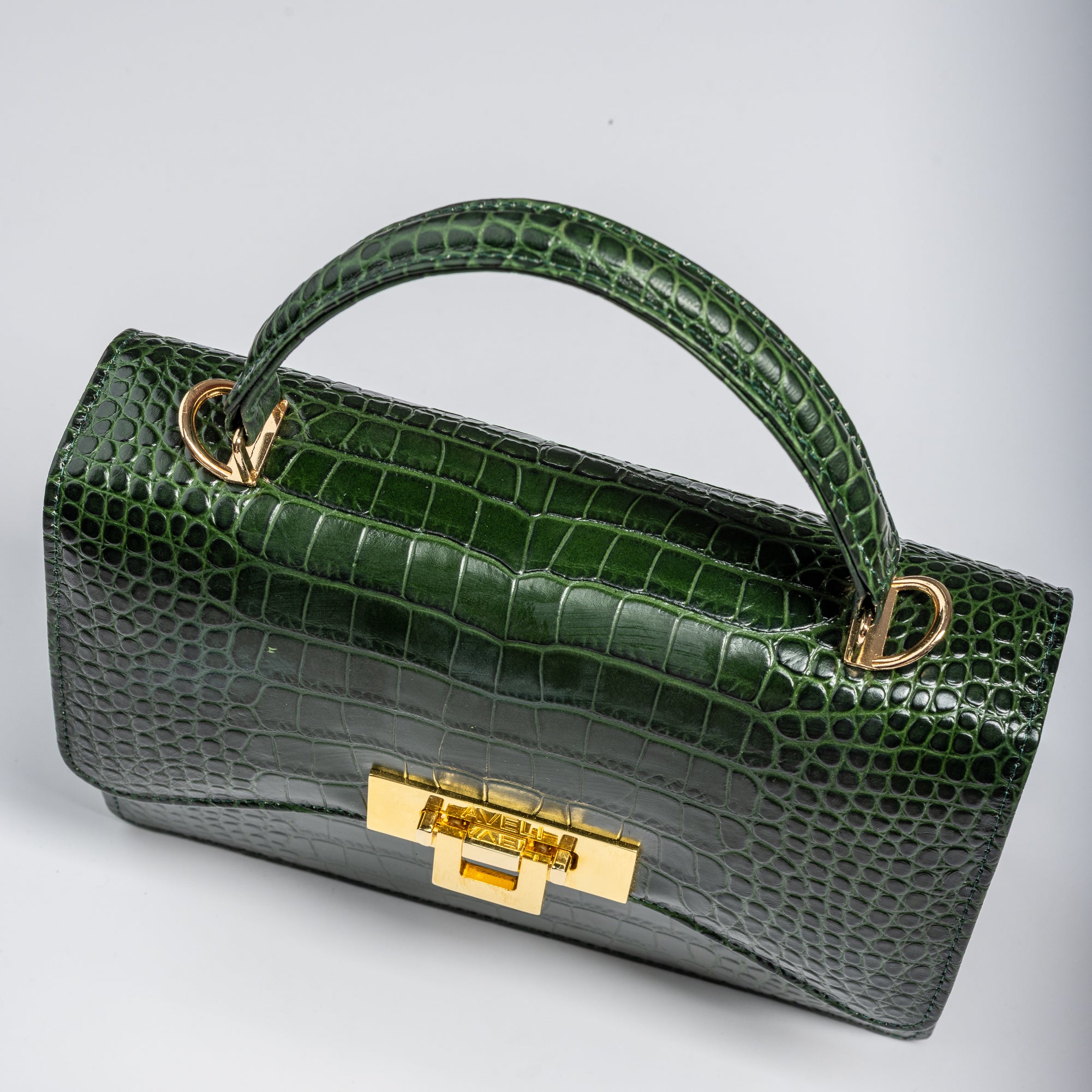Dark Green Croco